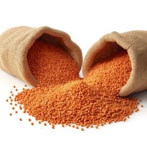 Bulk potassium fertilizer granules in sacks for agricultural use, wholesale, and export