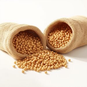 Bulk dried chickpeas in open sacks for wholesale and export supply