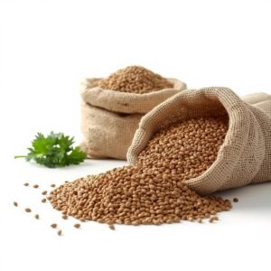 Bulk coriander seeds in open sacks for wholesale and export supply