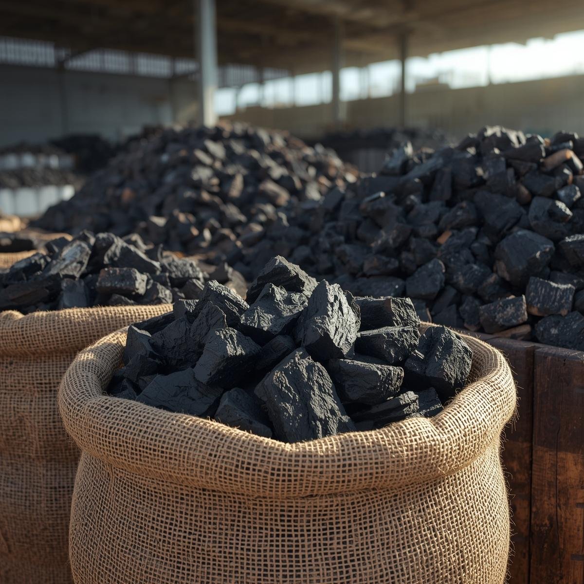Hardwood charcoal for sale in bulk, wholesale premium charcoal for BBQ, heating, and export