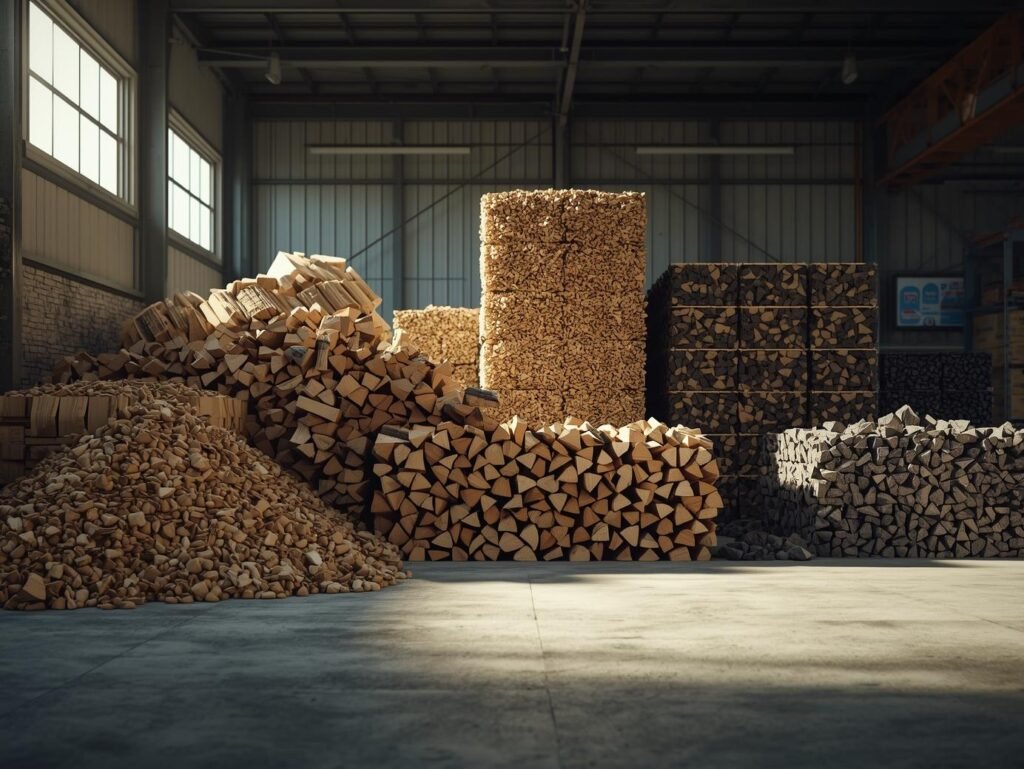 homepage-biomass-fuel-products Bulk biomass fuel products for sale: wood pellets, briquettes, kiln dried firewood, hardwood charcoal