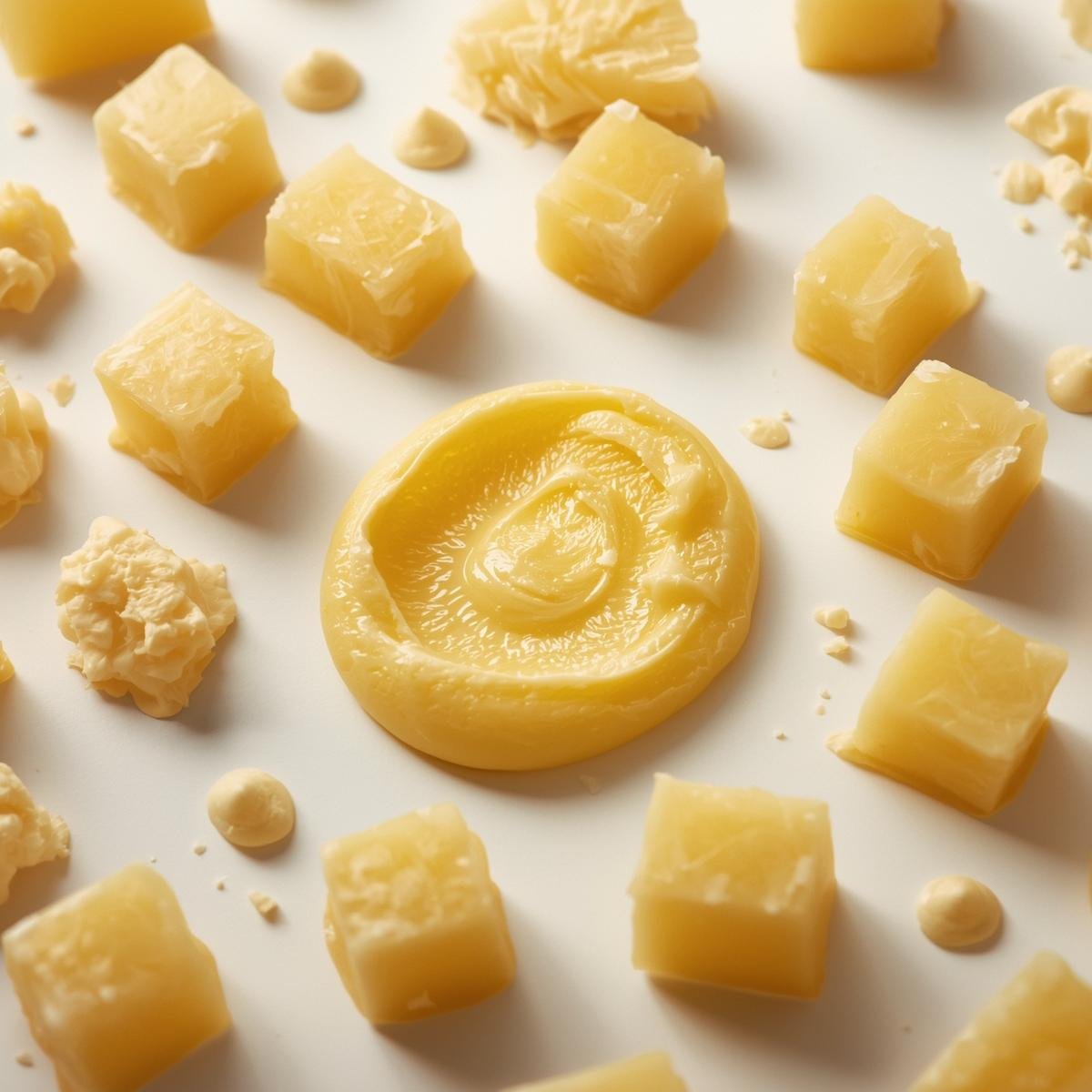 Bulk raw lanolin in solid chunks and paste for wholesale and export supply