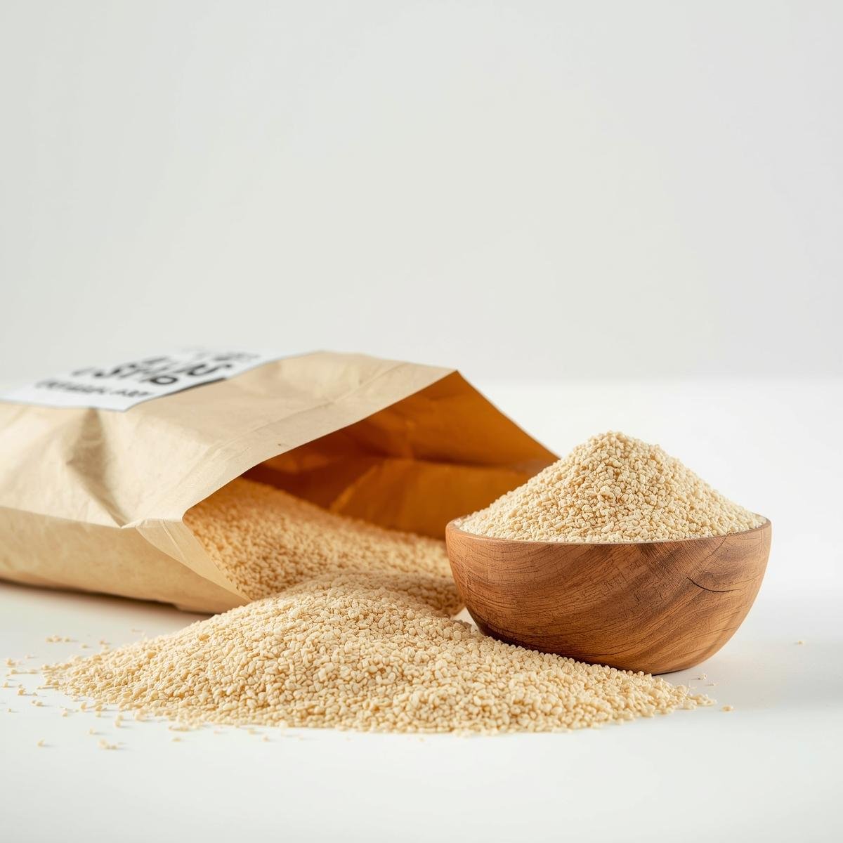 Bulk sorghum flour in food-grade packaging for wholesale and export supply