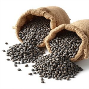 Bulk raw sunflower seeds in open sacks for wholesale and export supply