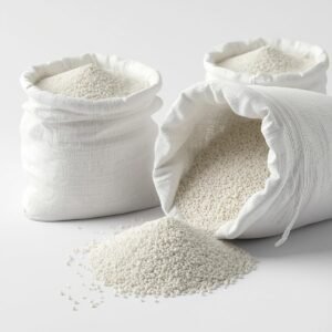Bulk urea fertilizer granules in sacks for agricultural use, wholesale, and export